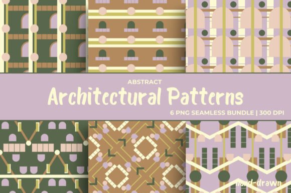 Abstract Architectural Patterns 6 PNG