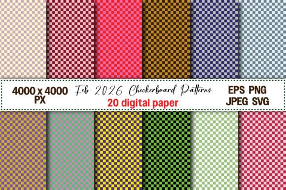 Feb 2026 Checkerboard Patterns