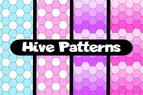 Hive Abstract Geometric Patterns Bundle