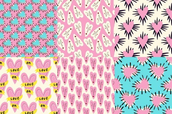 Love Patterns Pack for Creative Projects