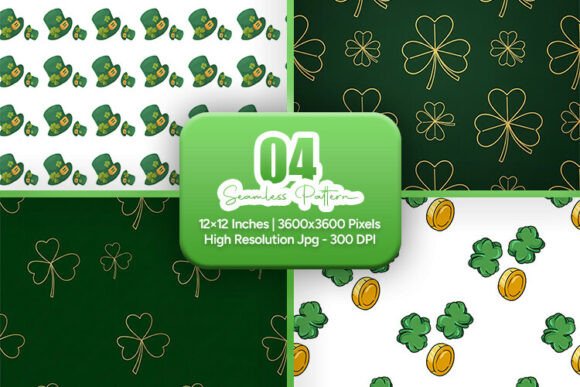 Lucky Hat Clover Seamless Patterns: A Designer’s Secret Weapon for Creative Projects