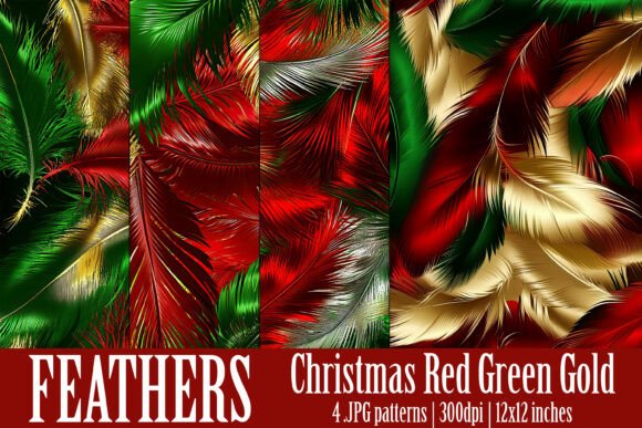 Red Green Gold Feather Patterns, S7: A Strategic Tool for Creative and Business Projects